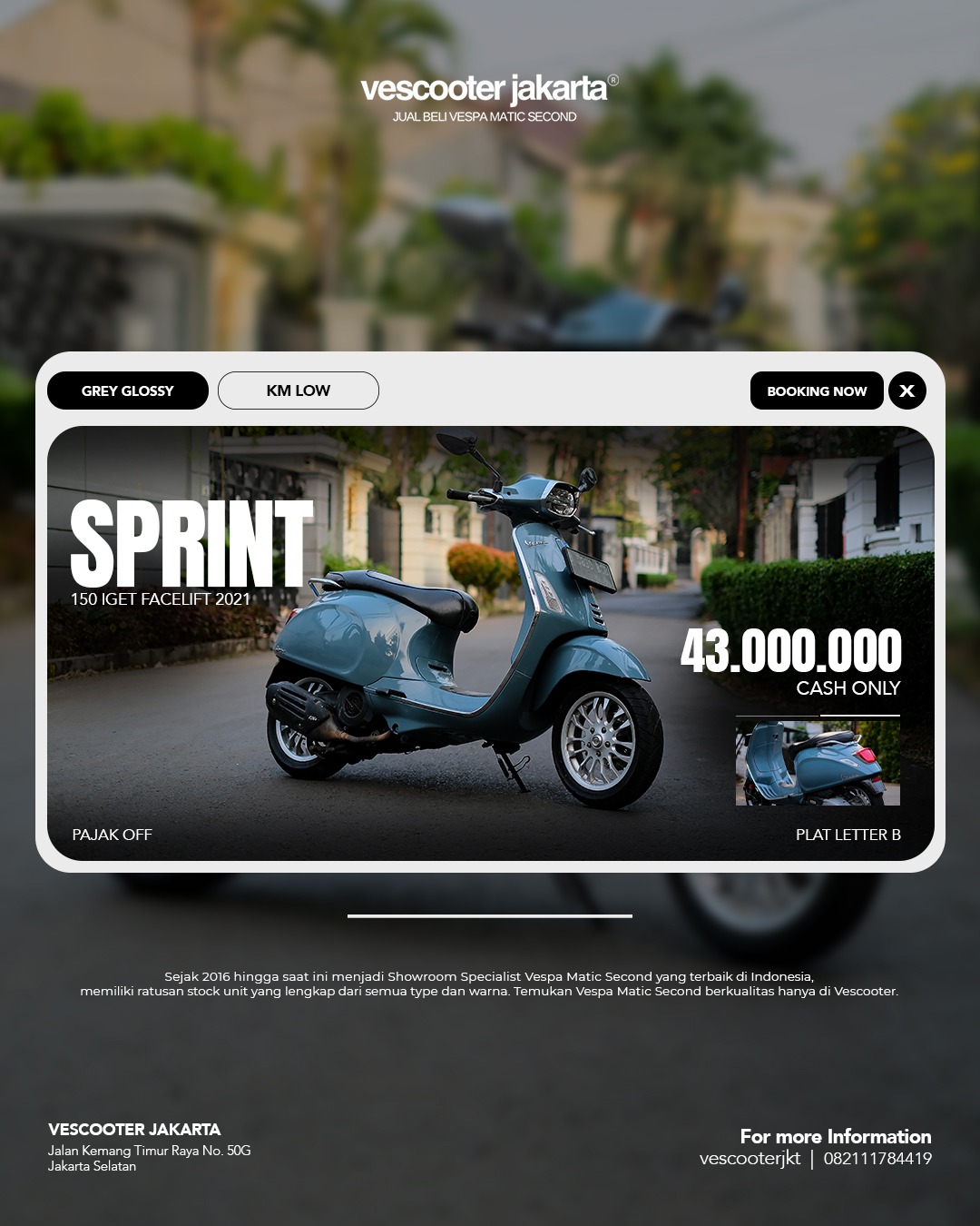 Vespa SPRINT IGET 150 ABS 2021