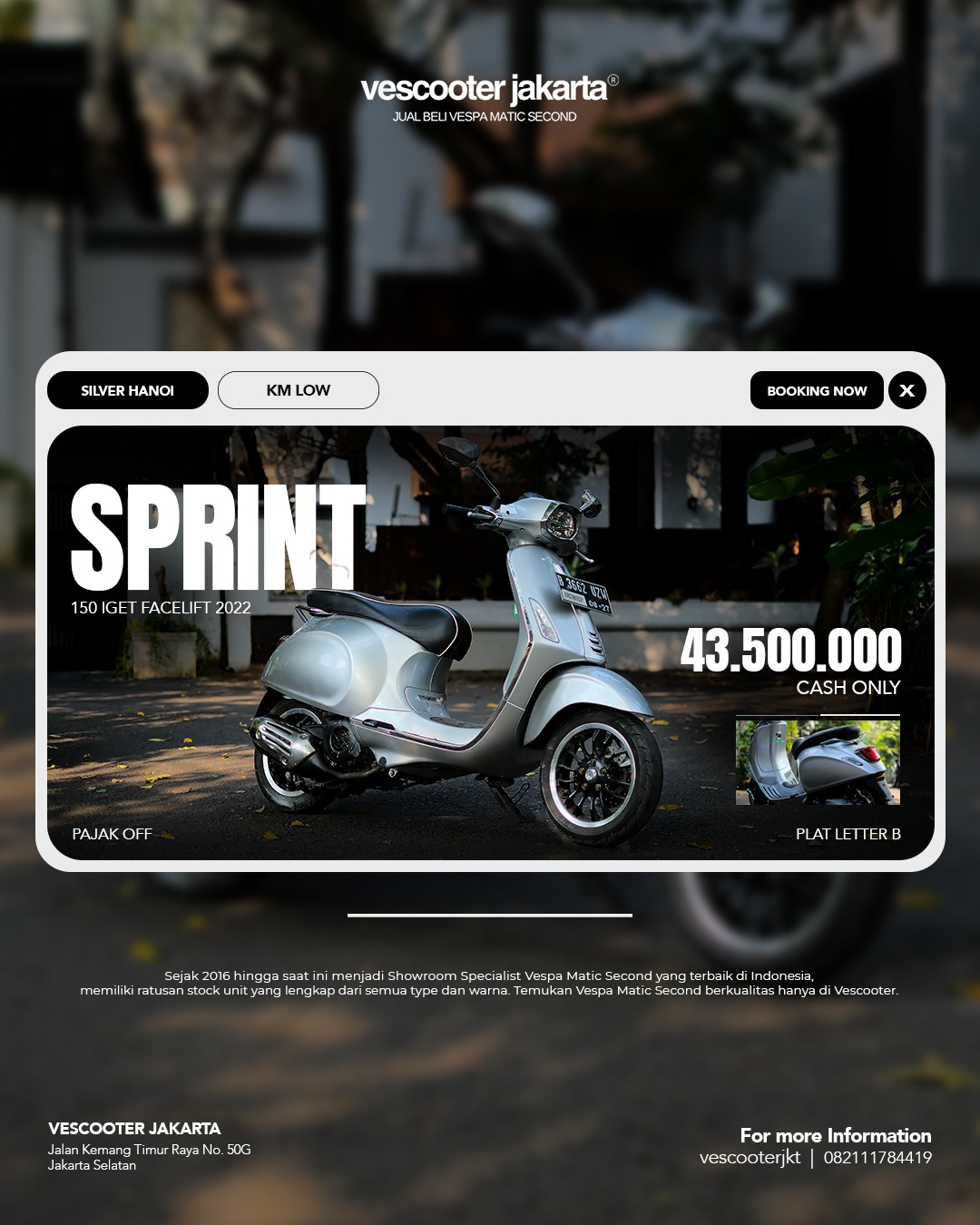 Vespa SPRINT IGET 150 ABS 2022